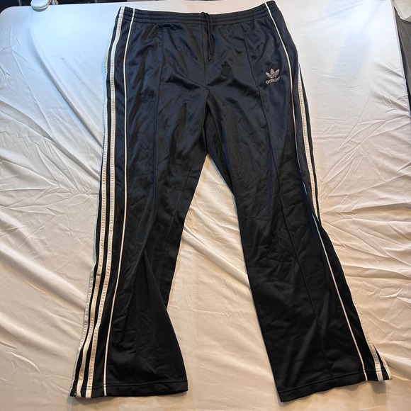 adidas Other - Adidas Originals Mens XL Black White 3-Stripe Trefoil Logo Track Pants XL
